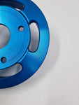 Scratch&Dent Billet Underdrive Water Pump Pulley for Nissan RB Engines - Blue