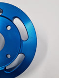 Scratch&Dent Billet Underdrive Water Pump Pulley for Nissan RB Engines - Blue