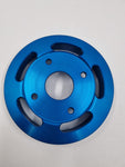 Scratch&Dent Billet Underdrive Water Pump Pulley for Nissan RB Engines - Blue