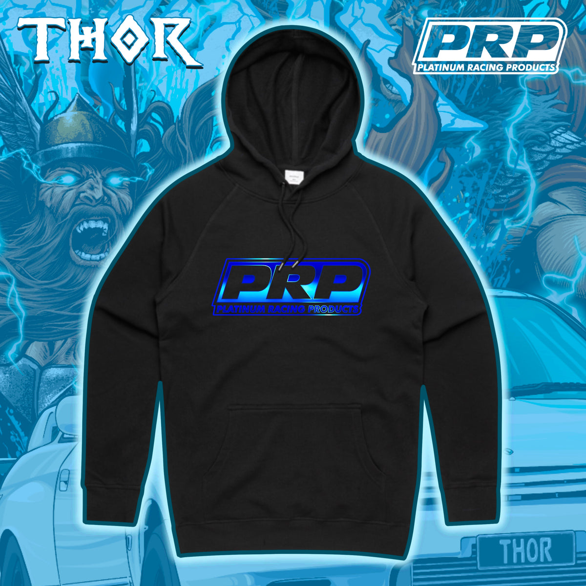 PRP Thor Black Hoodie – Spec Performance / Diesel Tuning Systems